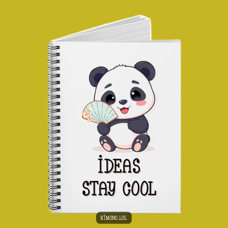 Funny Panda Fan Notebook: Jot Down Thoughts with Peace!